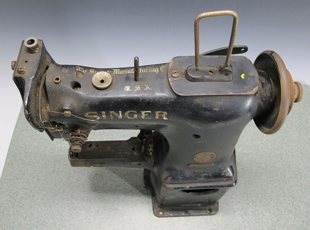 Vintage Singer 108W20 Cylinder Arm Industrial Sewing Machine Repair